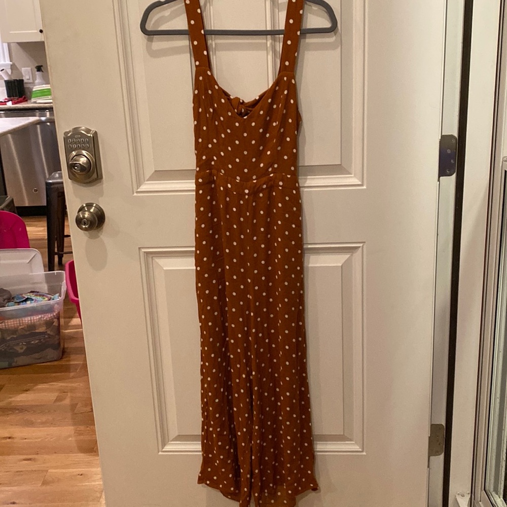 tie back jumpsuit from american eagle